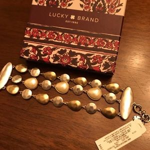 Lucky brand multi-tone bracelet